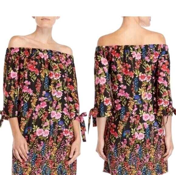 Vince Camuto floral dress Size 10 - Picture 3 of 4